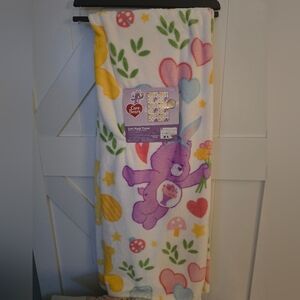 Care Bears Easter Blanket- Purple and Yellow